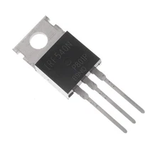 10pcs IRF540 IRF540N TO-220 MOSFET Transistor N Channel, 33 A 100 V,3-PIN 