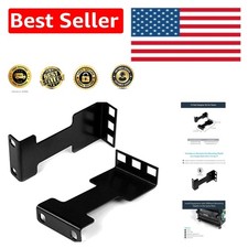 Robust Alloy Steel 1U Server Rack Depth Extender - Cable Management Essential