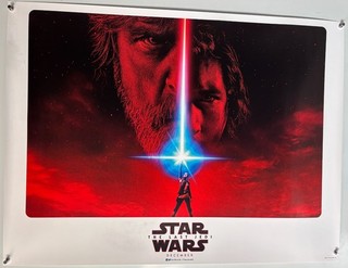 Star Wars: The Last Jedi 2017 Film Original UK Quad Cinema Poster Double Sided