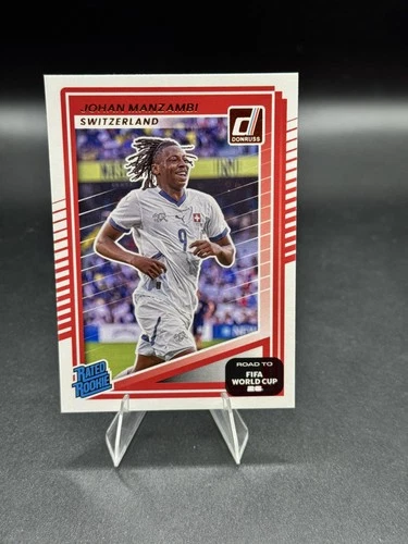 Johan Manzambi Rookie - 2025-26 Donruss Road to FIFA World Cup #250