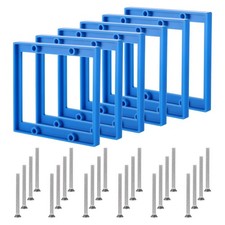 6Pcs Double Gang Outlet Box Extender Electrical Box Extenders with 24Pcs Scre...