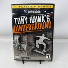 Tony Hawk's Underground (Nintendo GameCube, 2003) Complete With Manual