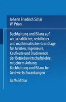 Buchhaltung Und Bilanz Johann Friedrich SchäR (U. A.) Taschenbuch Xiv Deutsch