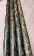 2 Authentic Filipino Escrima Kali Arnis BAHI Hardwood Demo Sticks Set 28" x 1"