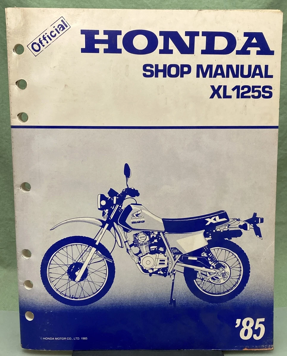 Preços baixos em Reparo de Motocicleta XL125S Manuais e FOLHETOS