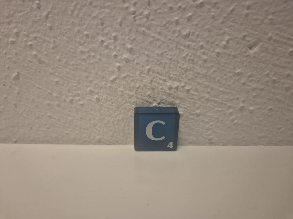 Scrabble Jubiläumsausgabe 60 Jahre Ersatzteile: Buchstabenstein C - Bild 1 von 1