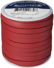 Realeather Deerskin Leather Lace | Size 3/16" x 50' (4.8mm x 15.24m) | 2/3 oz...