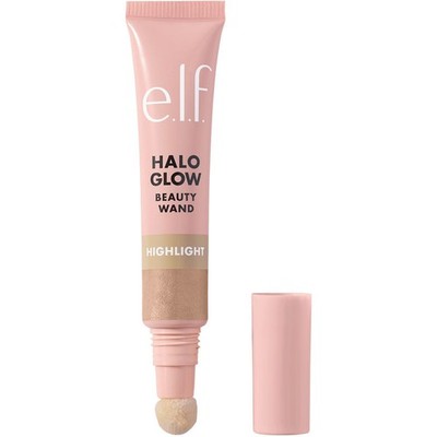 E.l.f. Halo Glow Highlighter Wand - Champagne Campaign, Vegan Liquid Formula 0.3