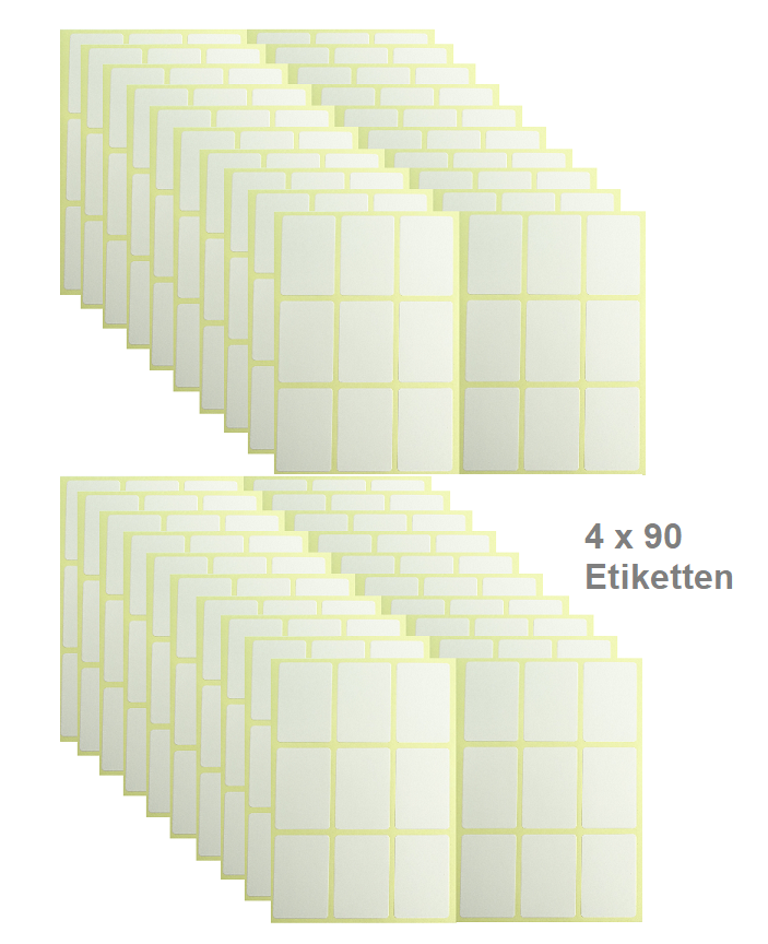 80 Gefrier-Etiketten Selbstklebend - Bunt Sortiert Für Tiefkühlprodukte - Praktisches Beschriftungsset