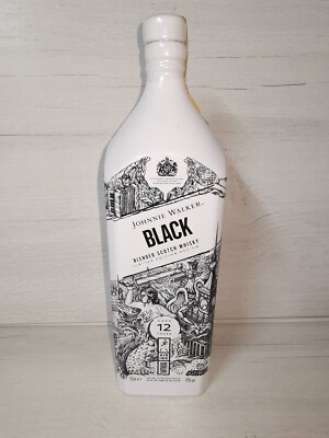 (228,56 /1L)  Johnnie Walker Black - Air Ink -Warsaw - 700ml,- 40%vol.