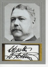 CHESTER A ARTHUR ~  Presidential ACEO Portrait D. Gordon Facs Auto  * NM+ #21