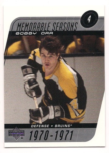 Bobby Orr 02-03 Upper Deck 1 Memorable Seasons SP - 第 1/1 張圖片