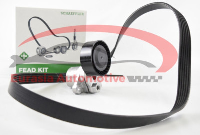 INA V Ribbed Belt Set 04E145299 For Volkswagen Golf 2019-2021