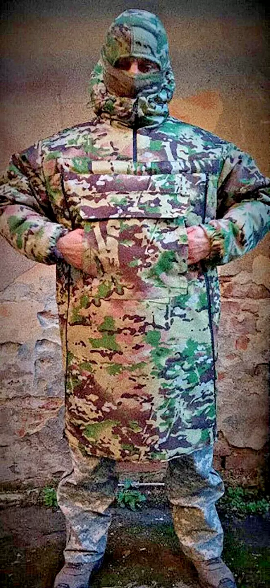 Tactical Military Long Doble Camo Survival Winter Jacket, Army