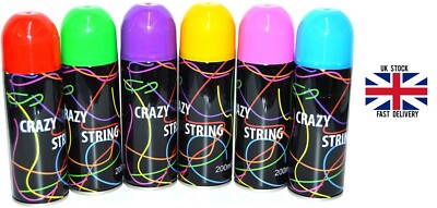 Weihnachten Silvester Party Crazy String Spray Geburtstag Hochzeit Feier Streamer 