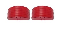 USA-Made! 1955 Chevy BelAir, 150 & 210 Back Up Light Lens, Red New Trim Parts!