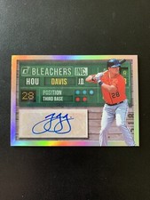 2019 Panini Donruss J.D. Davis Bleachers Inc. AUTO Silver Holo 