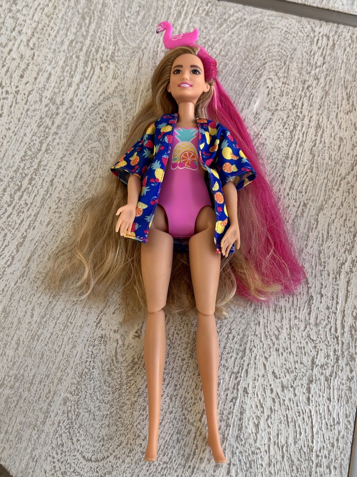 Barbie Pop Reveal Doll & Accessories, Rise & Surprise Fruit Series Set
