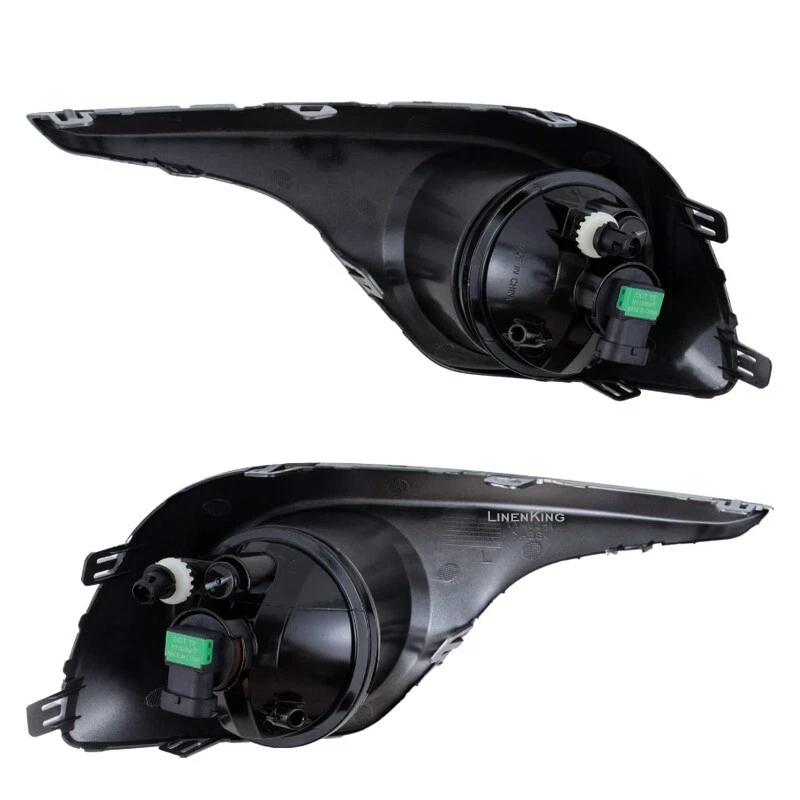 Clear Lens Pair OE Fog Light Lamp+Wiring+Switch Kit For 11-13 Toyota Highlander - Image 4 of 4