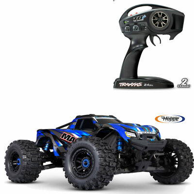 Traxxas TRX89086-4-BLUE Wide Maxx  Monster Truck Blau Brushless 4S 1:10 TQI 95km