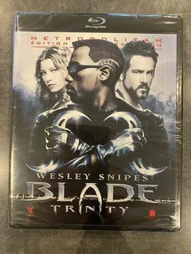 BLADE 3 TRINITY - film en BLU-RAY zone B - WESLEY SNIPES et RYAN REYNOLDS