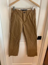 American Eagle - Relaxed Fit Flat Front Chino Pants - Tan - Men  s Size 26x28