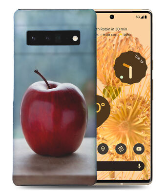 CASE COVER FOR GOOGLE PIXEL|HEALTHY RED APPLE FRUIT