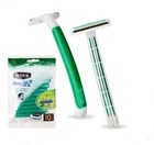 Schick Exacta 2 Disposable Razor 100pcs, Twin Blades Sensitive Skin Vitamin E
