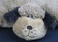 PILLOW PETS BROWN PUPPY DOG PEE WEES 2010 PLUSH STUFFED ANIMAL SOFT AA68