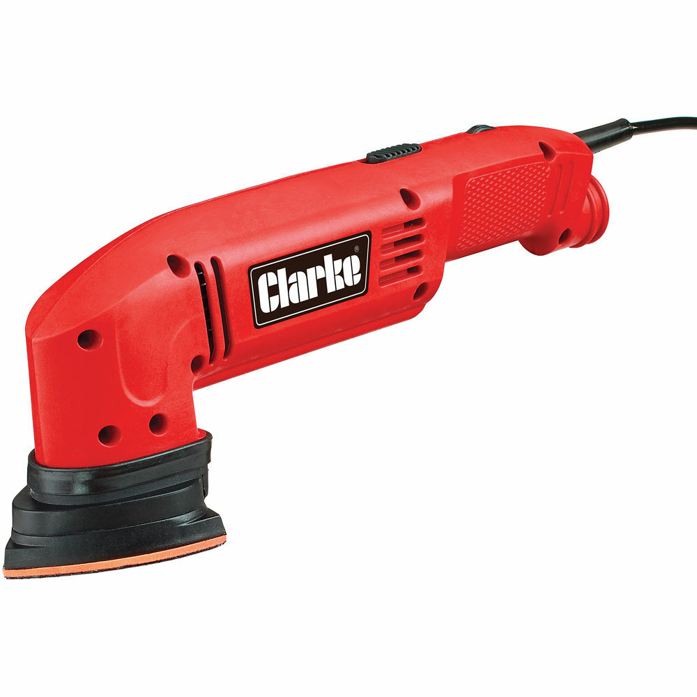 CLARKE PALM SANDER 280W DETAIL VARIABLE SPEED CORNER MOUSE SANDING