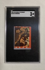 SUGAR RAY ROBINSON 1952-53 CICOGNA TUTTOSPORT ITALIAN CARD #25 SGC 3