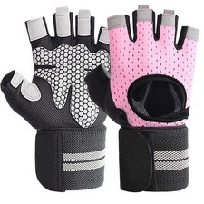Guantes de Gym para Hombre y Mujer Guantes Gimnasio Ejercicio y Entrenamientoo M