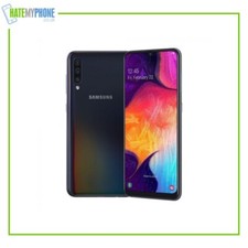 Samsung Galaxy A50 Black Unlocked 128GB 6.4" Triple Camera Android Smartphone