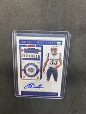 2019 Panini Contenders Joejuan Williams Rookie Ticket RC Auto Patriots B7