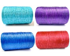 Kulay Artificial Sinew Waxed Flat Polyester Thread, 4 spools, 1,200 yards total