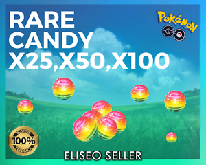 Rare Candy Pokemon Go Farm Rare Candy 100 Safe Rare Candy X25 X50 X100 Ebay