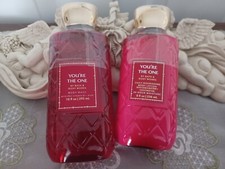 SET OF TWO BATH  BODY WORKS YOU'RE THE ONE BODY LOTION  BODY WASH - NEW