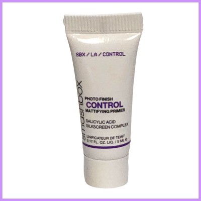 2 x Smashbox Photo Finish Control Mattifying Primer 0.17oz 5ml Mini Salicylic