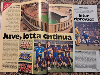 Guerin Sportivo N°3 – 1986 – Antognoni, Causio, Platini – Complet