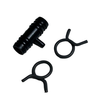 (10) Dial 5025 Durable Reliable PVC Cold Water Bleed Tee & Hose Clamps 1/2 in.