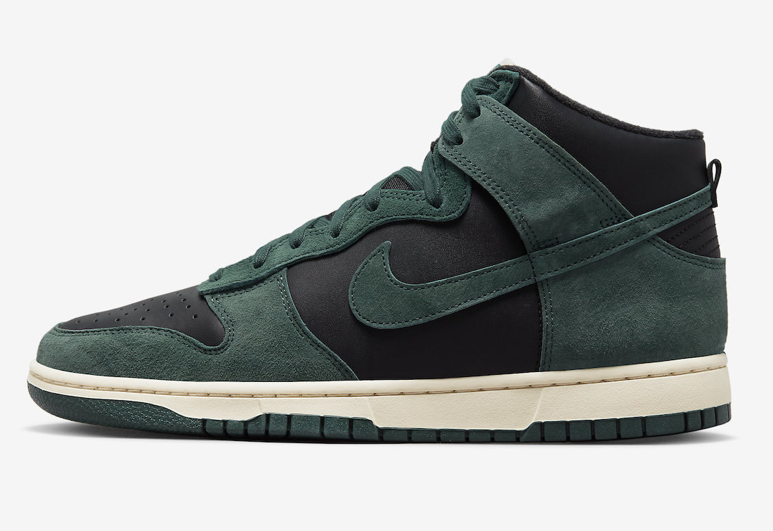 シューズ(男性用) NIKE DUNK HI RETRO PRM Amazon.com | Nike Dunk Hi-Retro PRM Mens Size- 4 | Fashion
