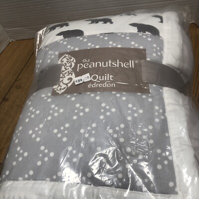 the peanut shell Quilt 37x 44 Inches Farallon Brands New