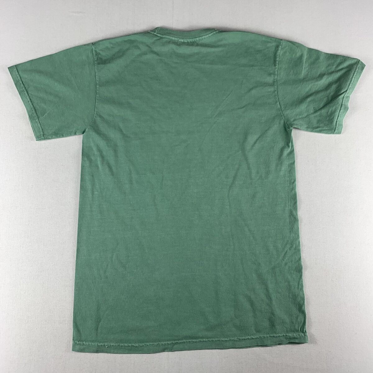 VTG Stussy T-shirt Seafoam green Men SMALL Short Sleeve 100 