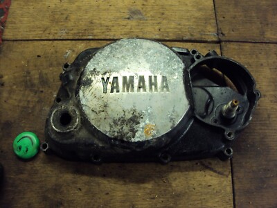 YAMAHA 2 TAKT MOTORRAD MOTOR KICKSTART GEHÄUSE KUPPLUNGSDECKEL VERKLEIDUNG