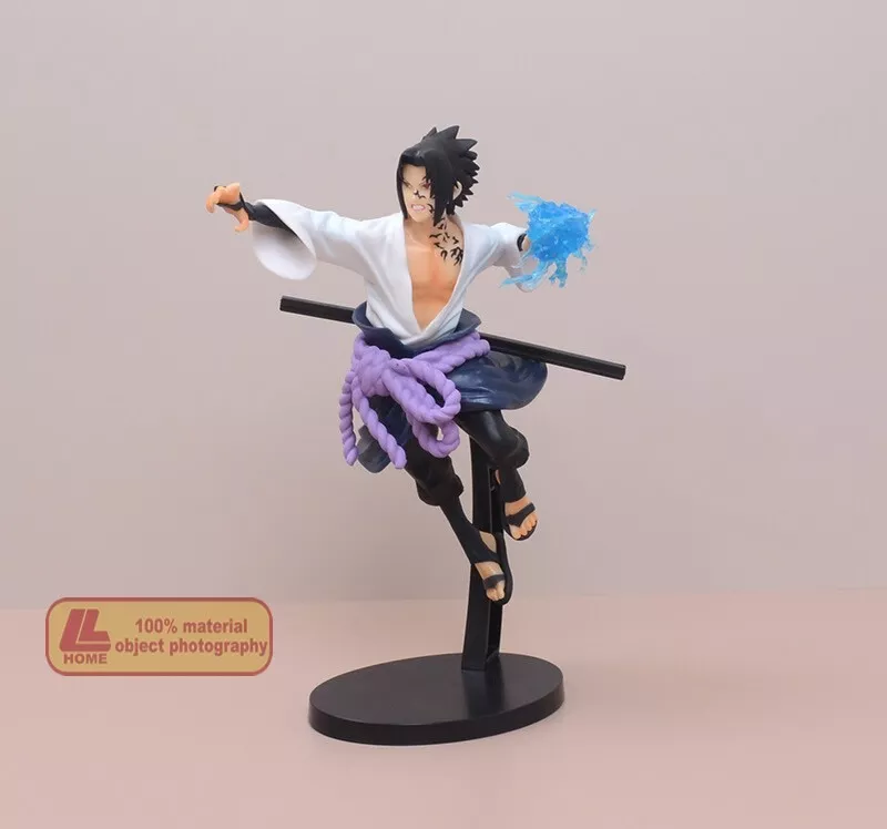 Anime ninja Shippuden Uchiha Sasuke Chidori action PVC Figure Statue Toy  Gift