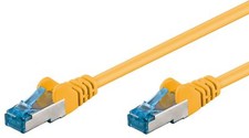 Intellinet Cavo di rete Patch in rame Cat. 6A Giallo SFTP LSZH 5m