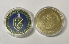 DOE US Department of ENERGY US Government Challenge Coin