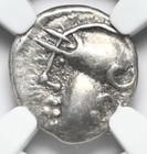 Gaul Aedui Ancient France 50 Bc, Celtic Celts Quinarius Silver Horse Coin Ngc Vf