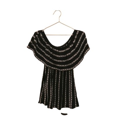 Knox Rose Off Shoulder Embroidered Top - Size Small