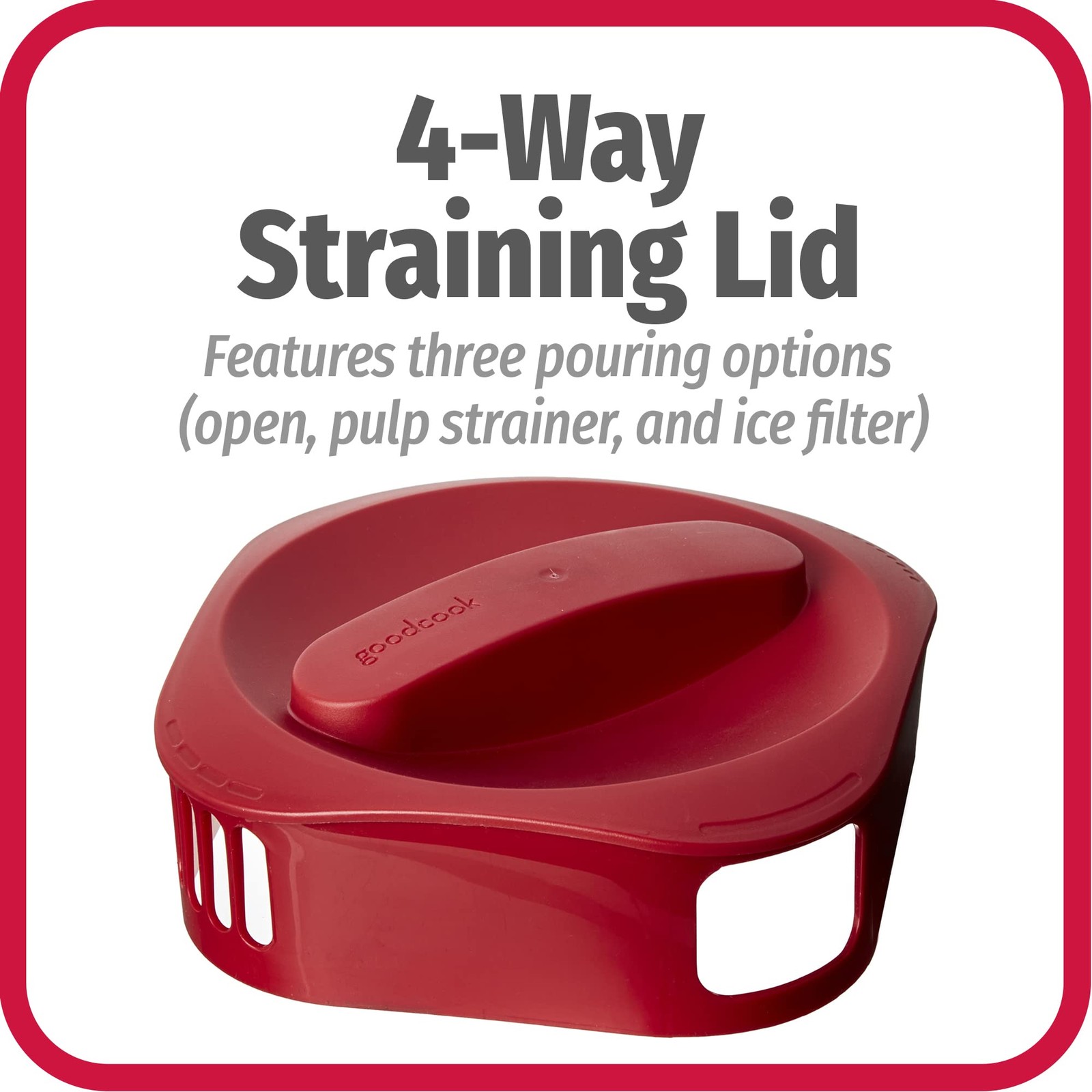 1.2 Gallon Straining Pitcher With Lid Bpa Free Perfect For Lemonade Iced Tea ...